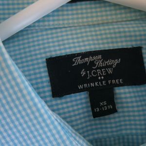 Thompson Shirtings by J.Crew, Wrinkle Free, Button Down; Size XS